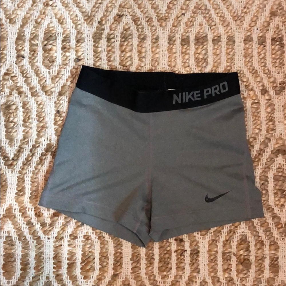 Nike pro compression shorts